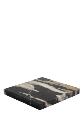 MG Tray Petrified Wood Cheese Board:Multi Colour:One Size